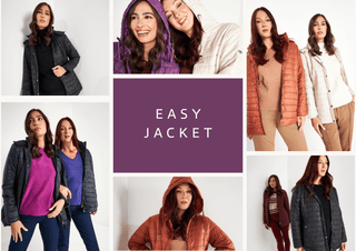 Easy Jacket: comfort, qualità e stile in un solo piumino - Dorabella