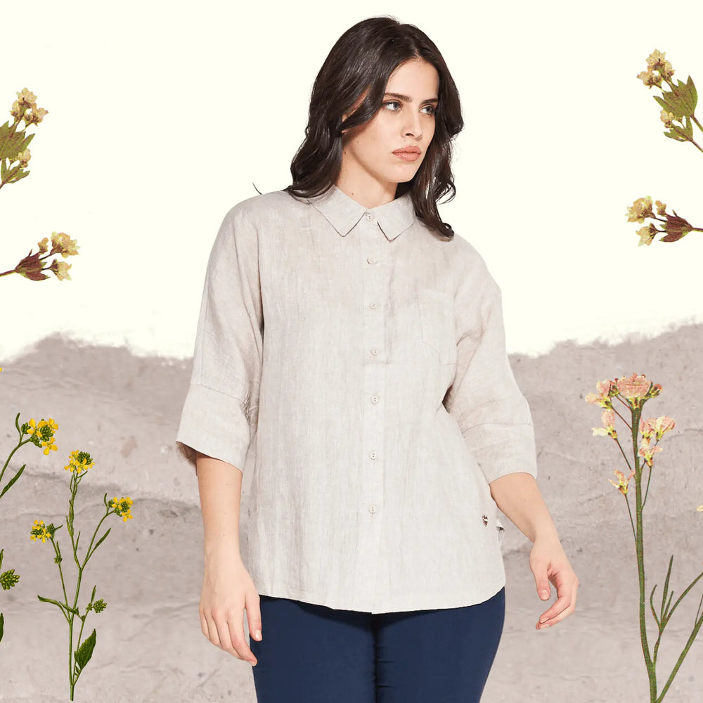 Eleganza sostenibile: scopri la capsule in lino, tessuto eco-friendly