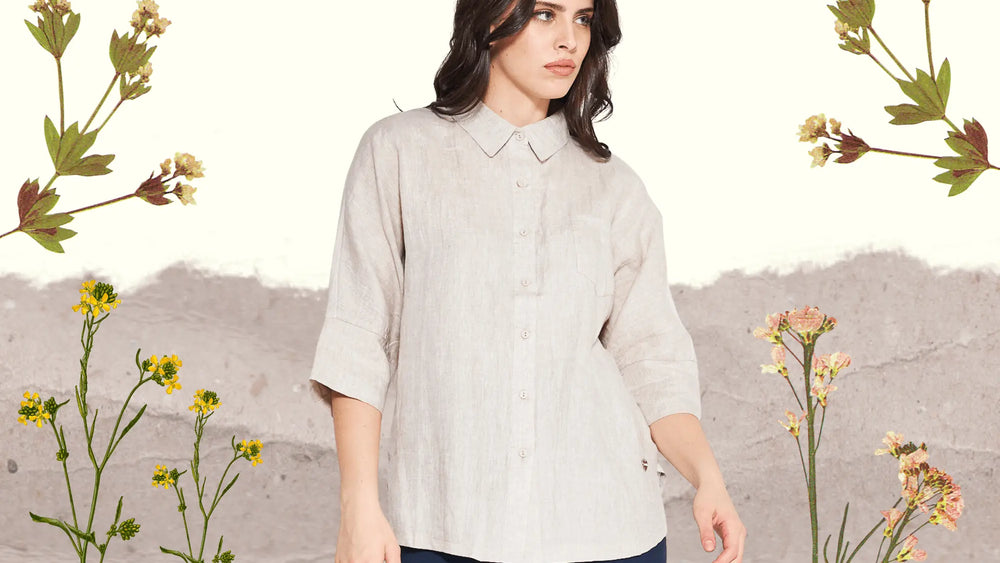 Eleganza sostenibile: scopri la capsule in lino, tessuto eco-friendly