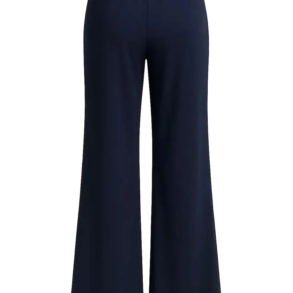 Pantalone palazzo con bustino elastico Comfy Dorabella, modello che allunga la figura