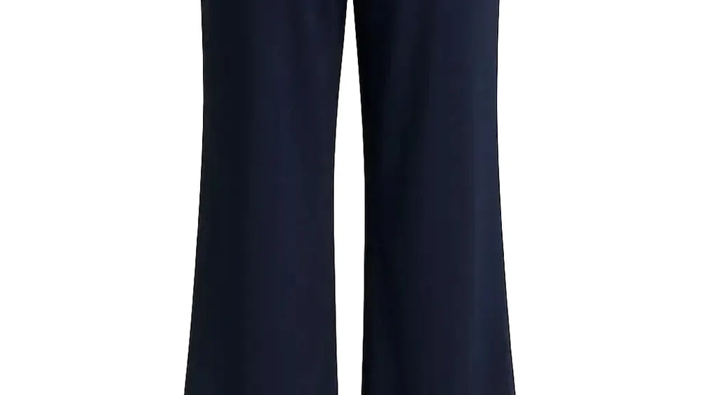 Pantalone palazzo con bustino elastico Comfy Dorabella, modello che allunga la figura