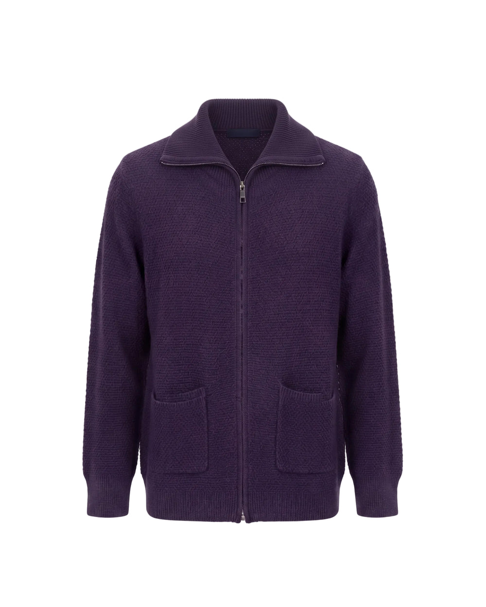 Cardigan con zip