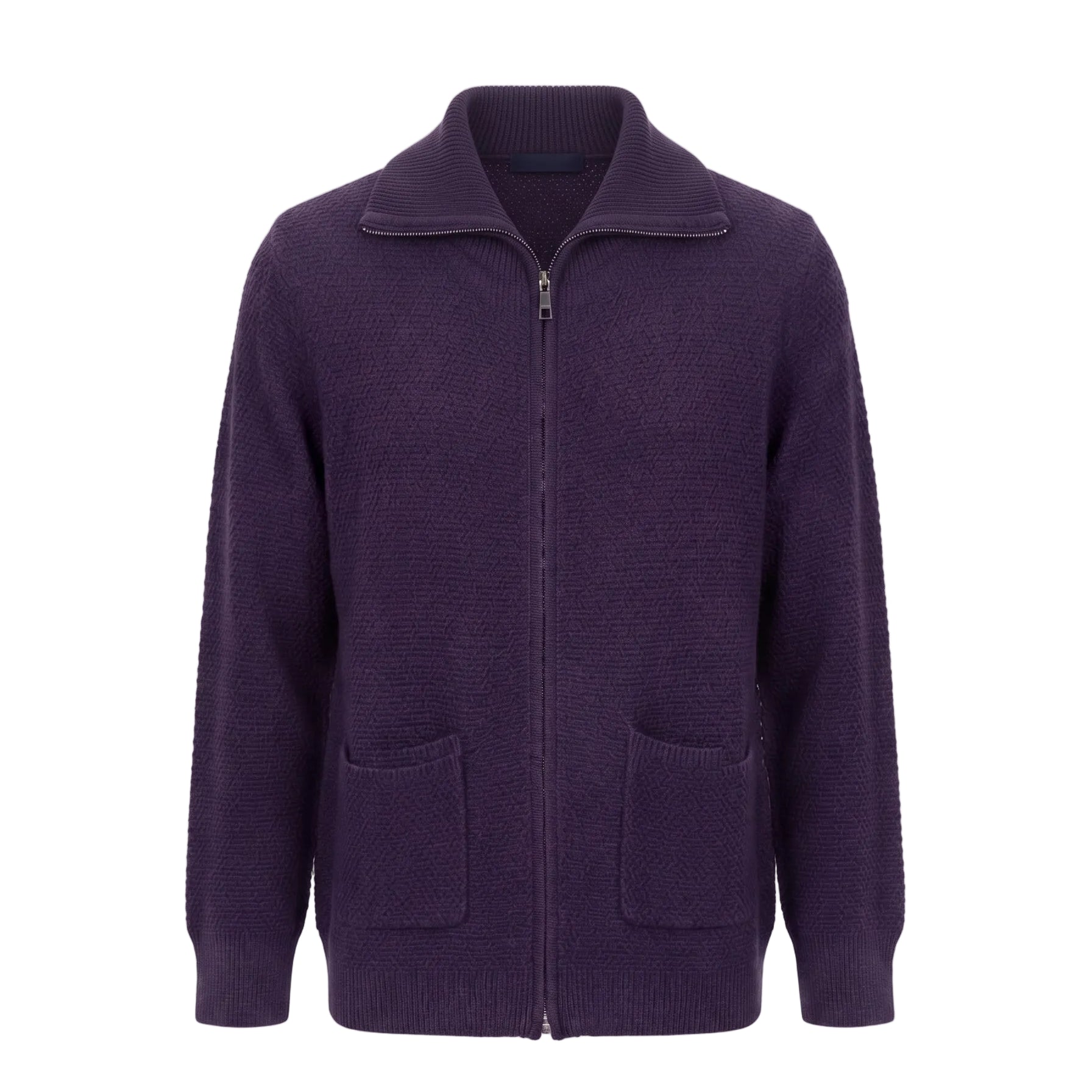 Cardigan con zip