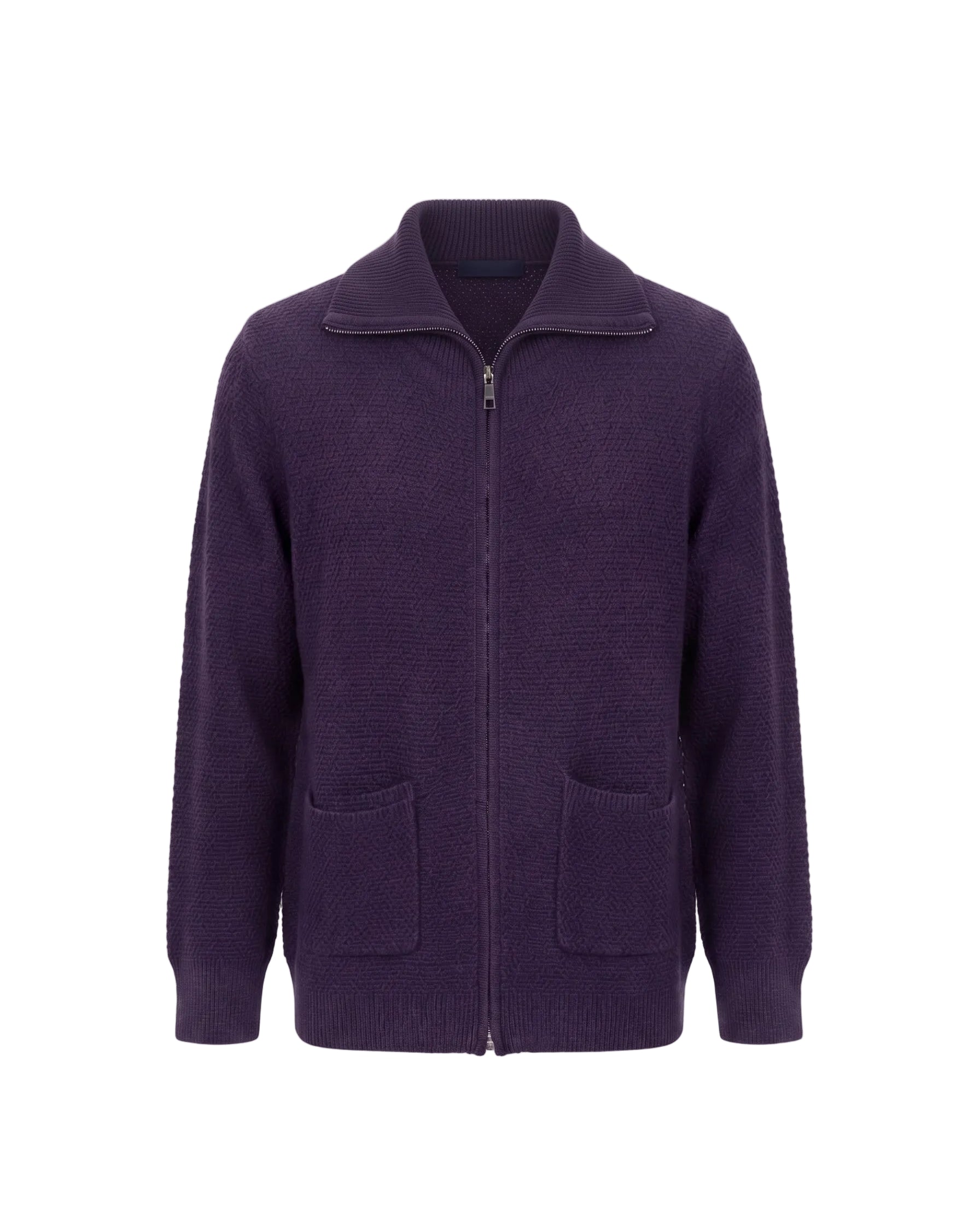 Cardigan con zip
