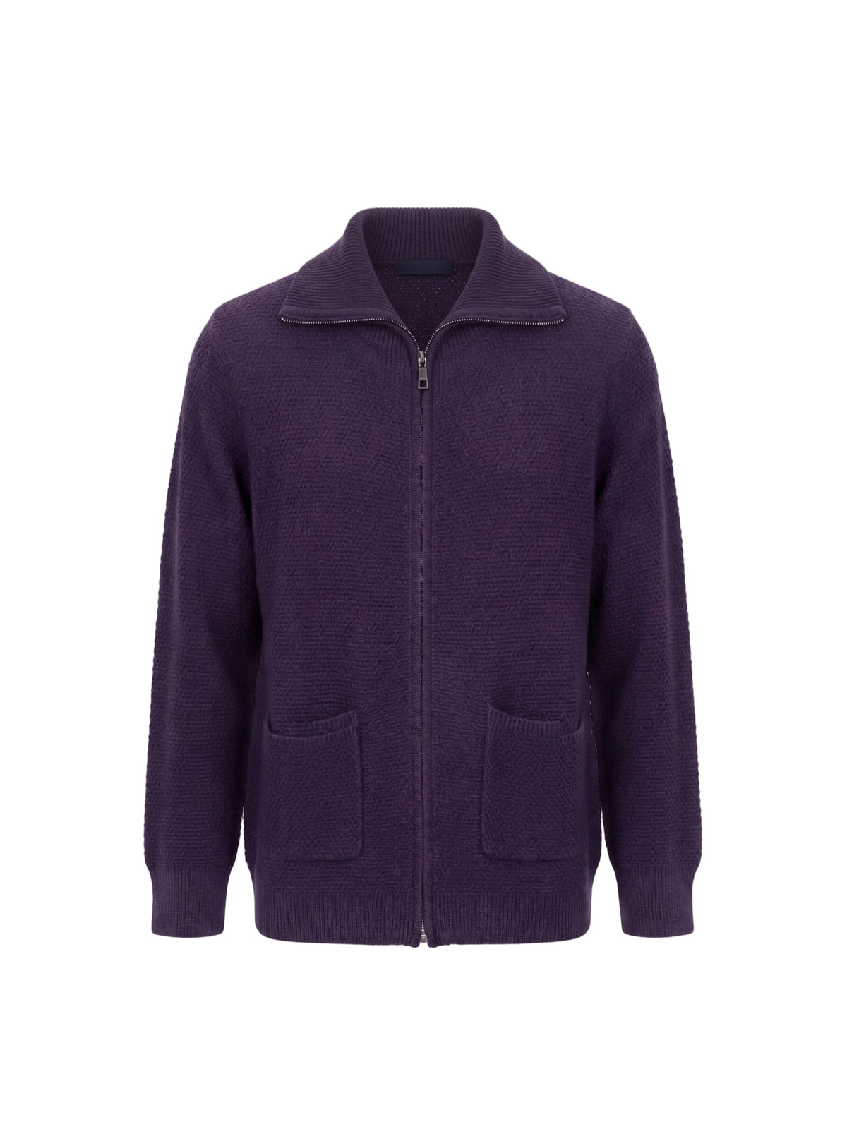 Cardigan con zip