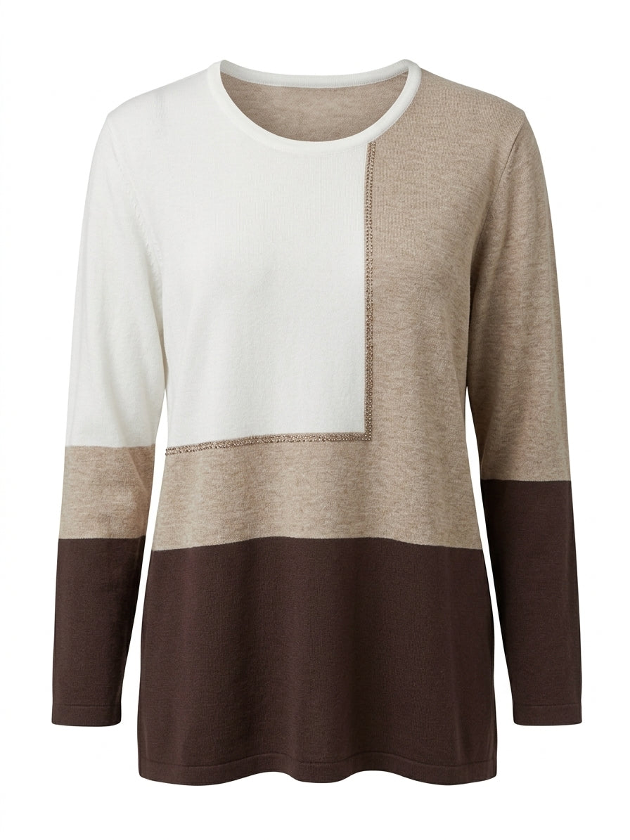 Maglia Color-block