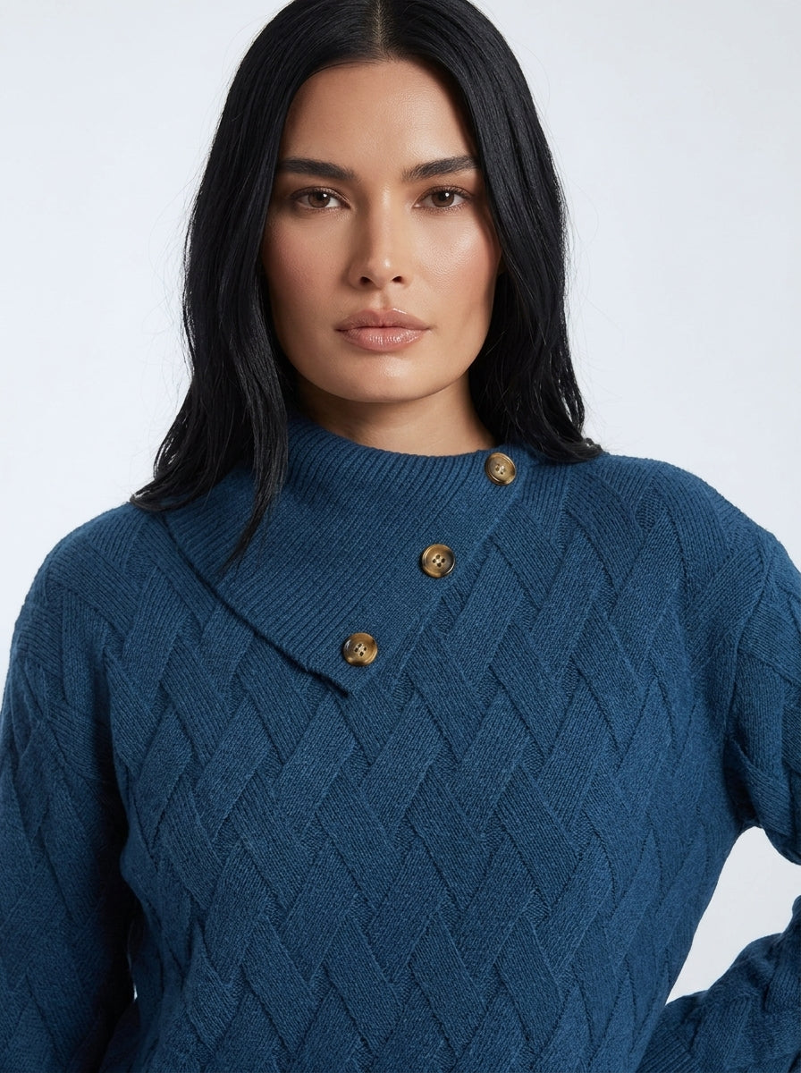 Maglia dettaglio bottoni