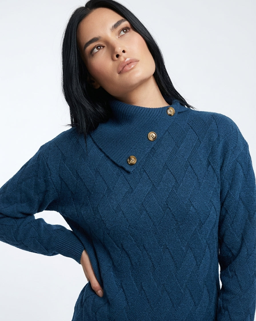Maglia dettaglio bottoni