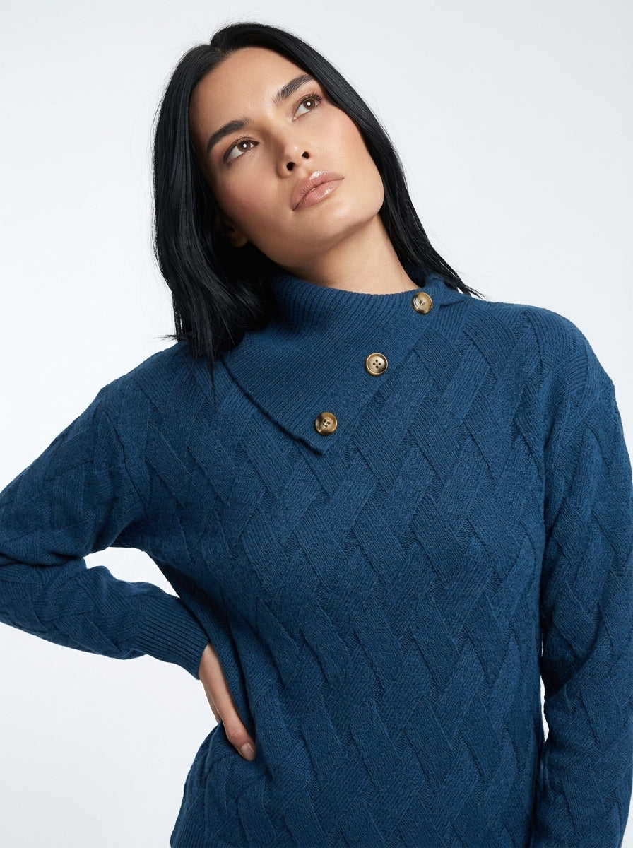 Maglia dettaglio bottoni