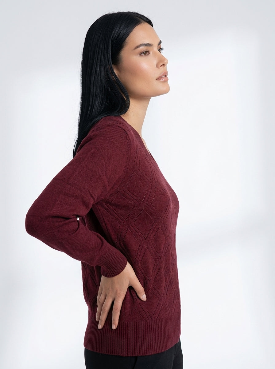Maglia Girocollo rombi