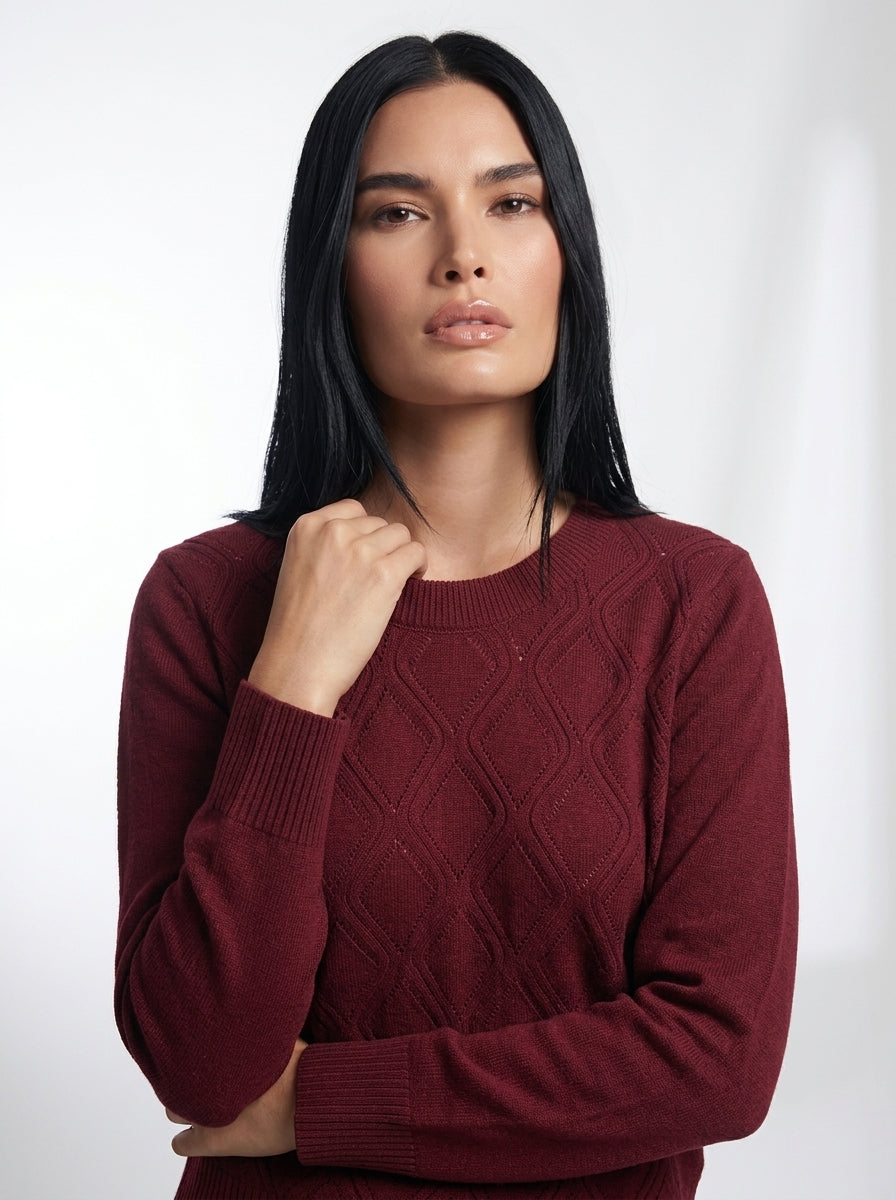 Maglia Girocollo rombi