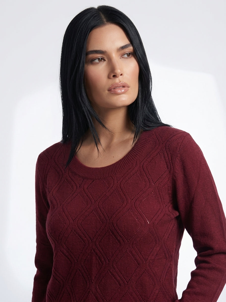 Maglia Girocollo rombi