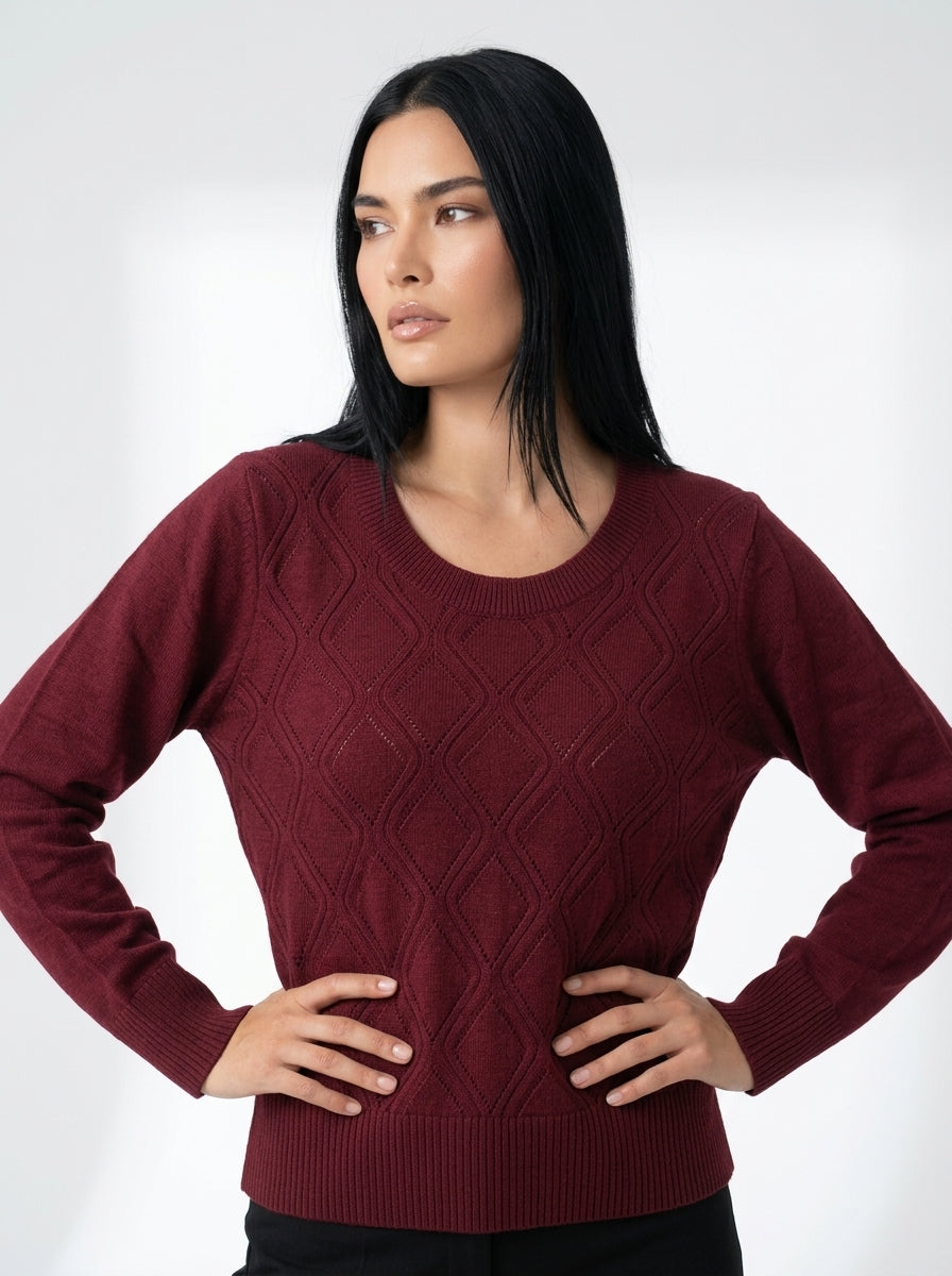 Maglia Girocollo rombi