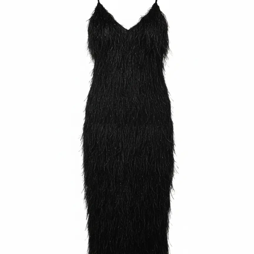 Abito Midi Sparkling Fringe IRONICA