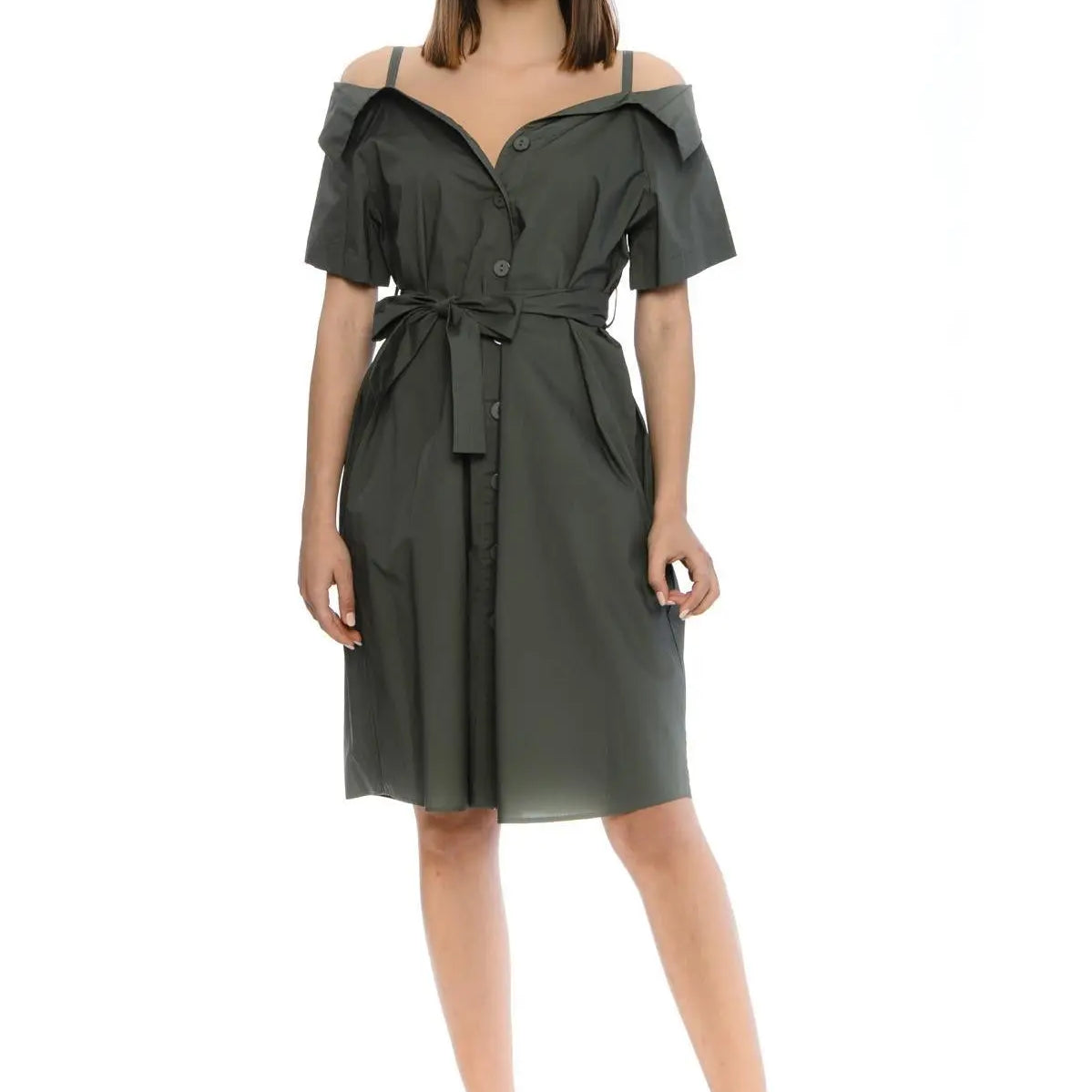 Abito chemisier MILITARE IRONICA XL