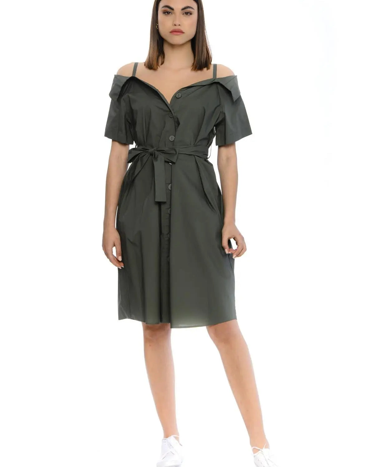 Abito chemisier MILITARE IRONICA XL