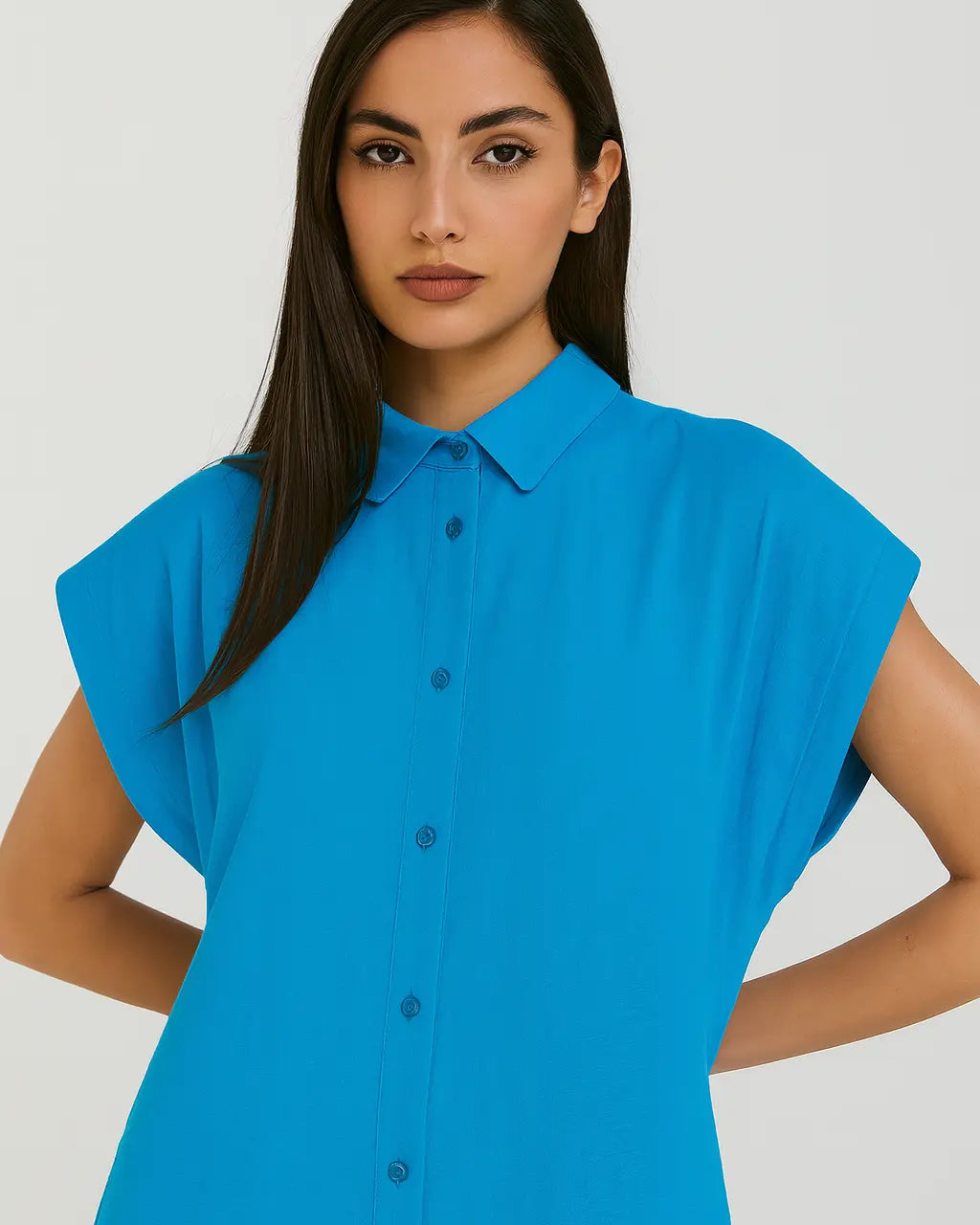 Abito chemisier TURCHESE IRONICA