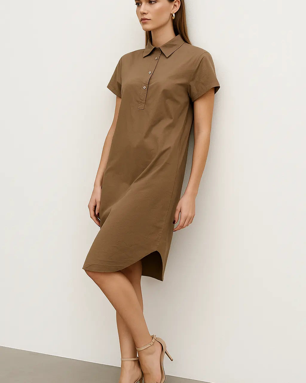 Abito chemisier con manica corta DORABELLA