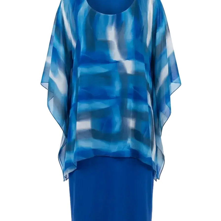 Abito combinato con blusa fantasia DORABELLA PIU'