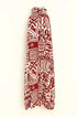 Abito con scollo america a fantasia Unica by Dorabella Rosso-India-Taglia-Unica-Curvy-fino-alla-54