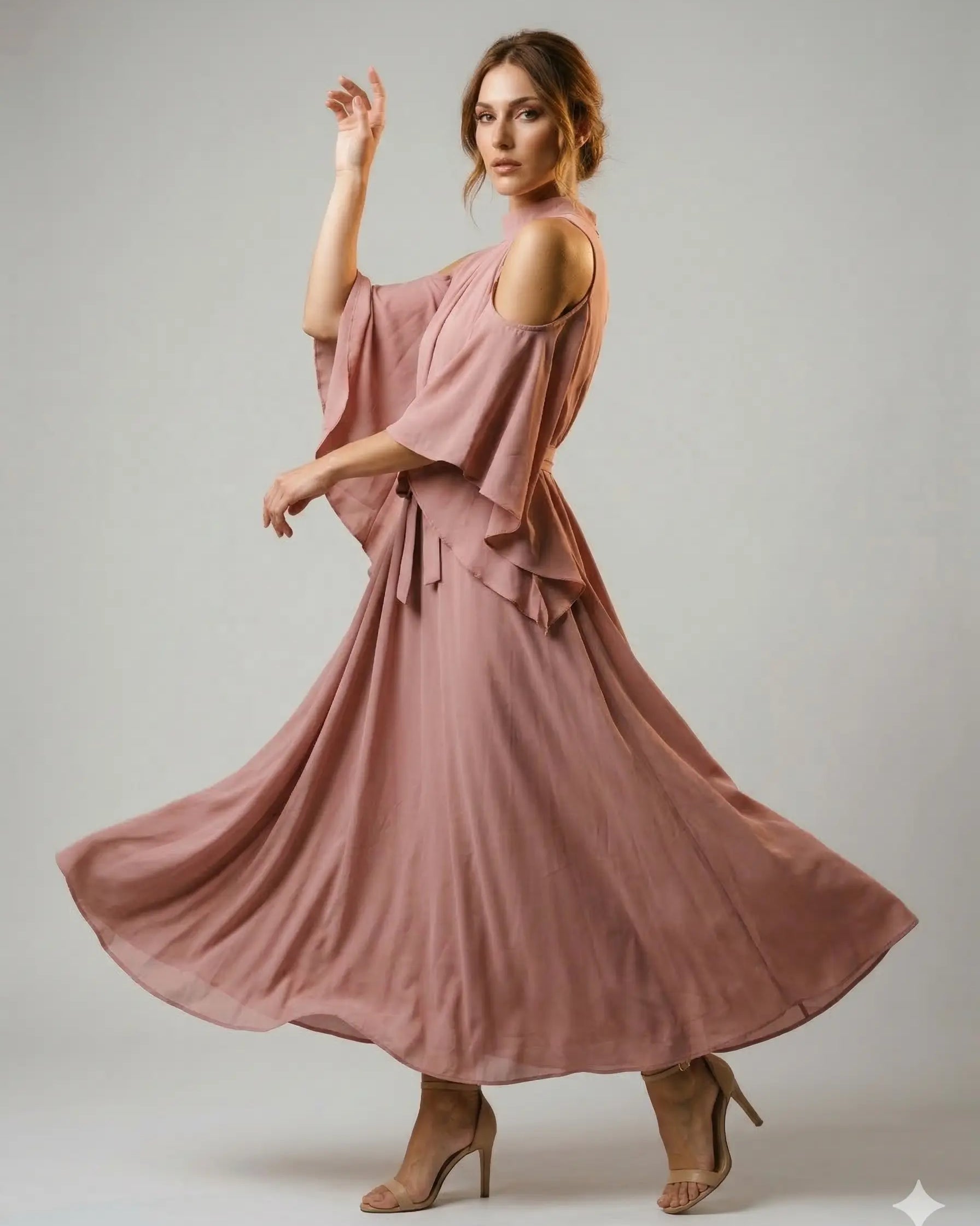 Abito con spalla scoperta DORABELLA