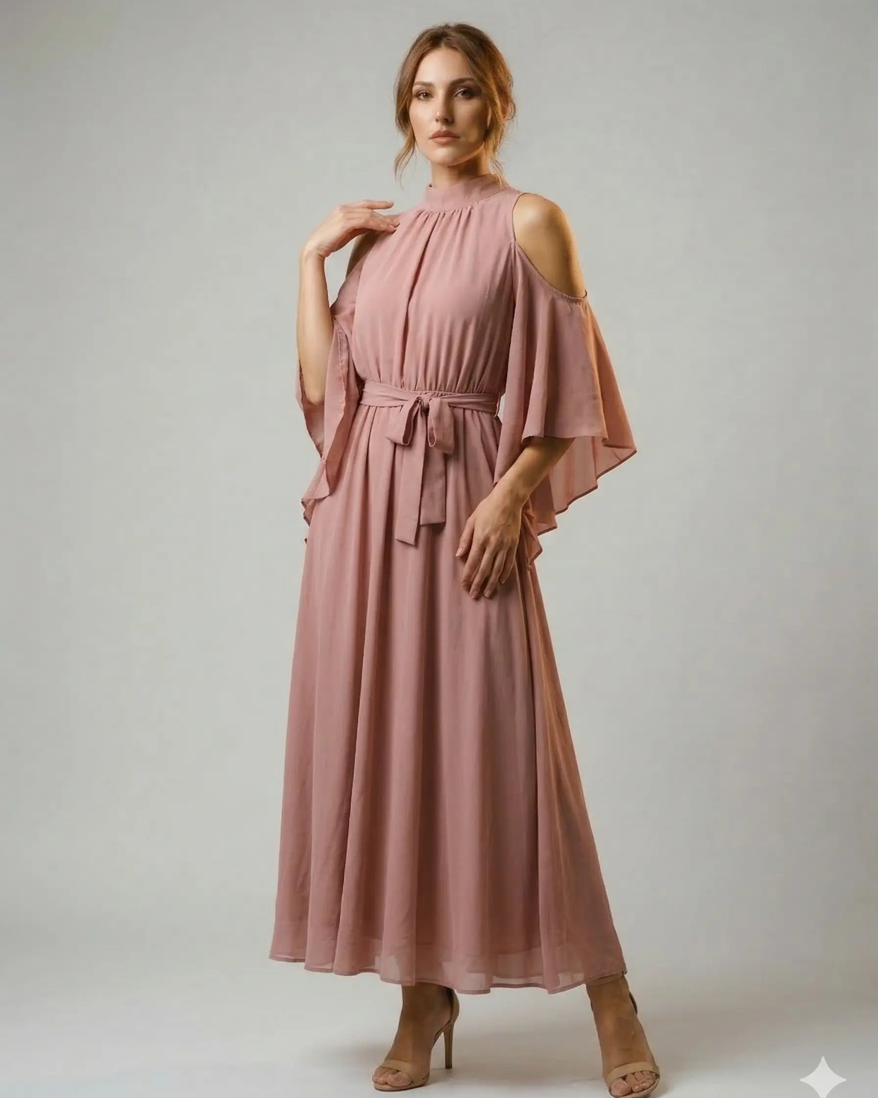 Abito con spalla scoperta DORABELLA