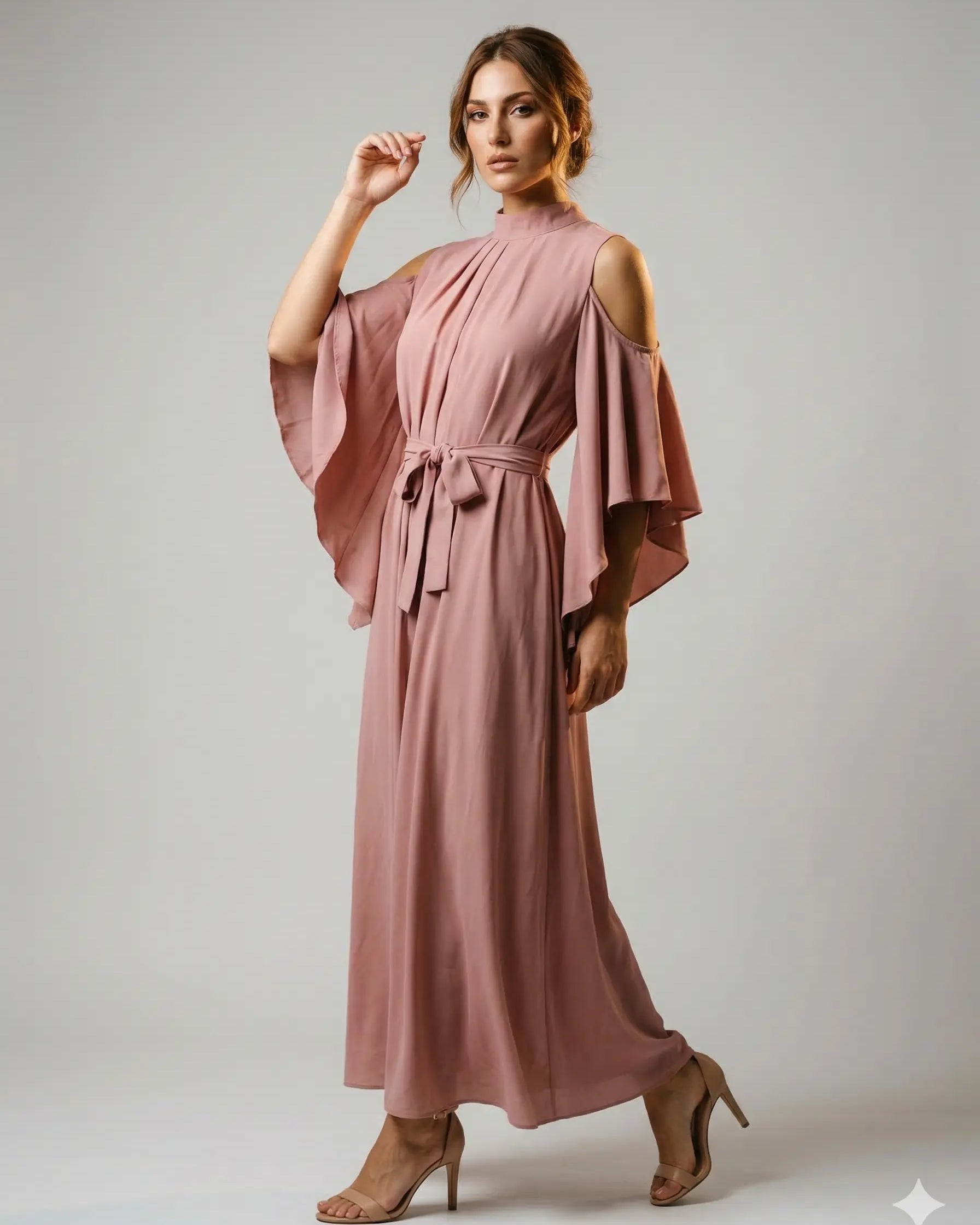 Abito con spalla scoperta DORABELLA