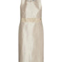 Abito giromanica a tubino in shantung con inserto in pizzo in vita DORABELLA COUTURE