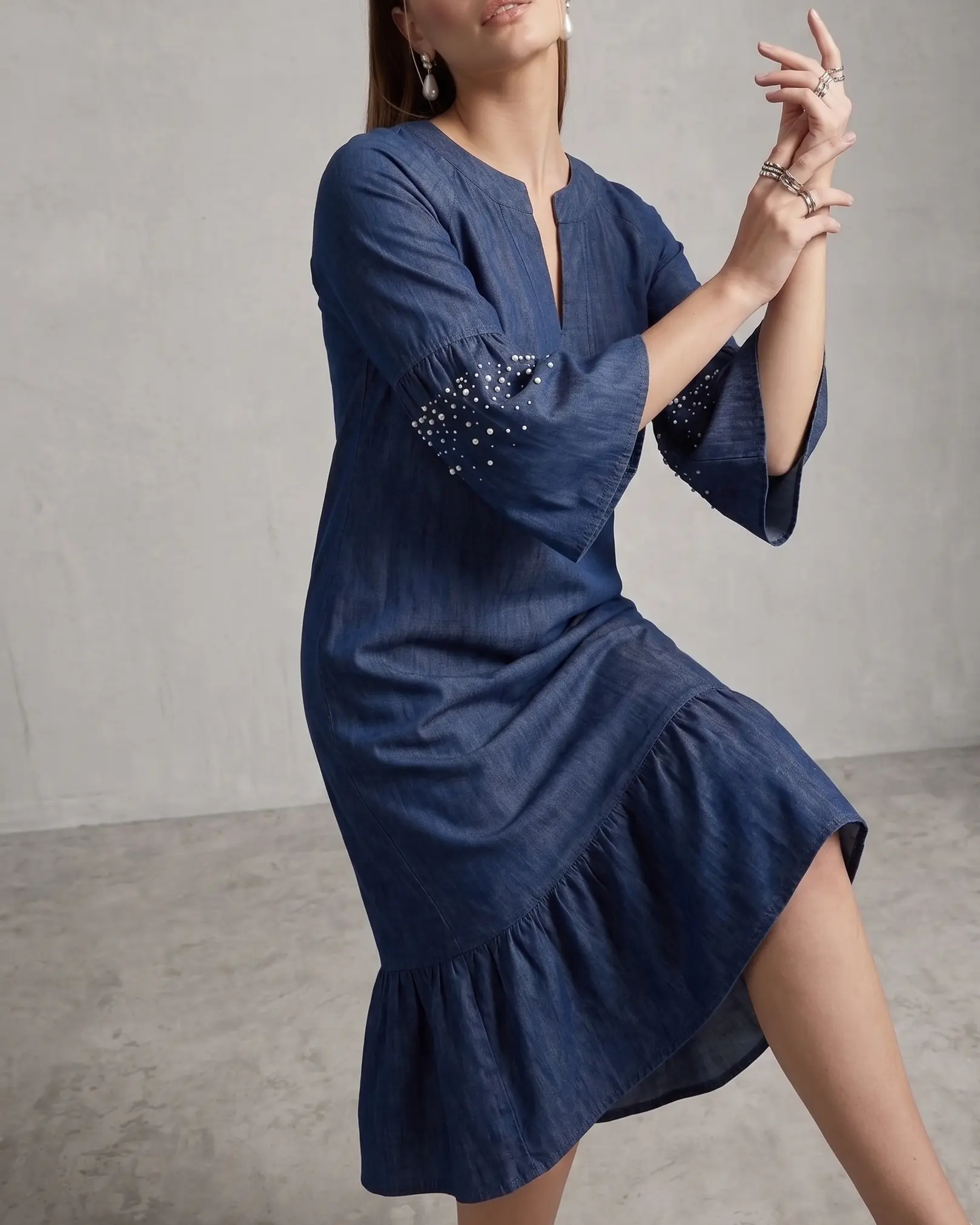 Abito in Chambray DORABELLA