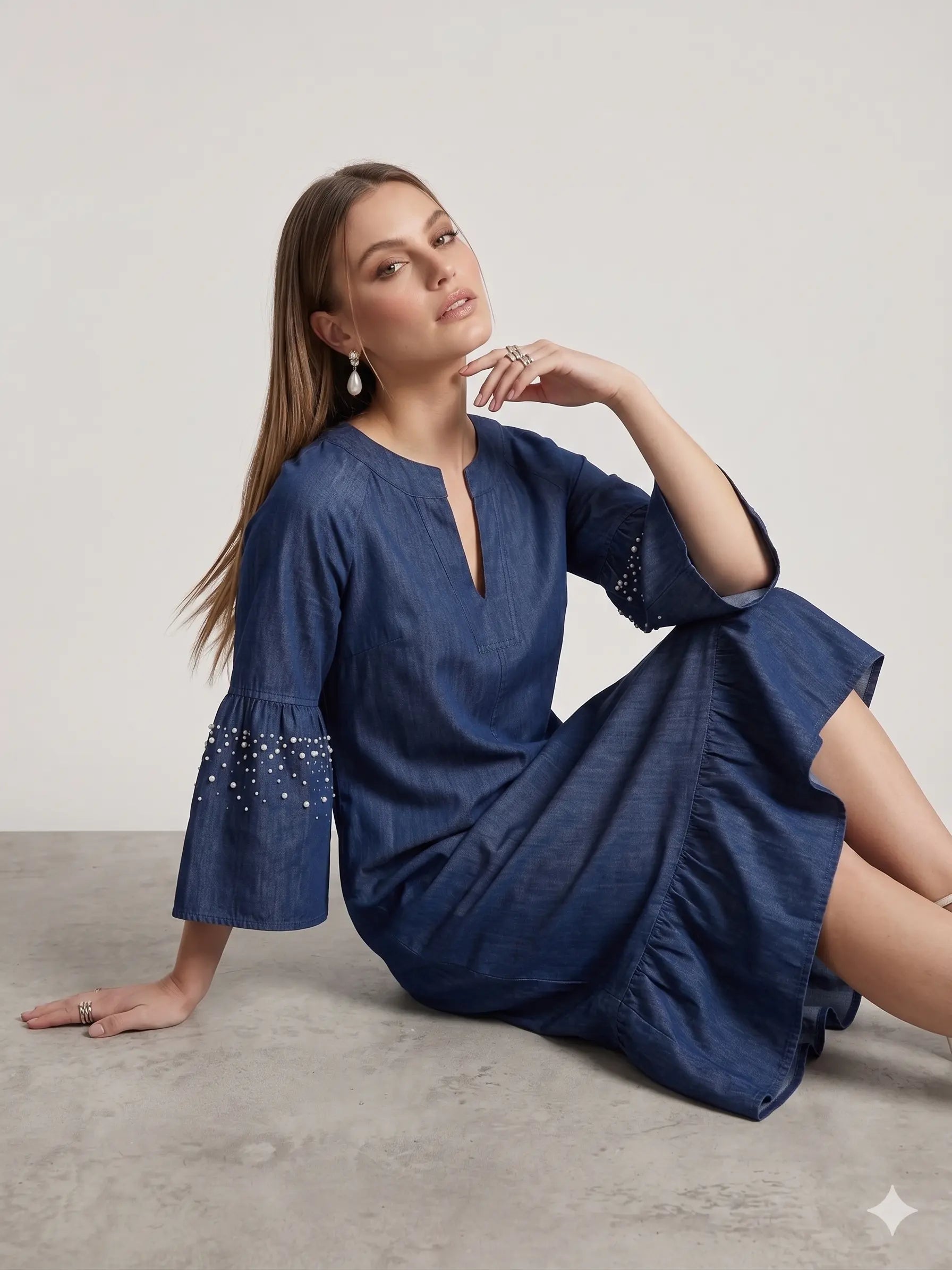 Abito in Chambray DORABELLA