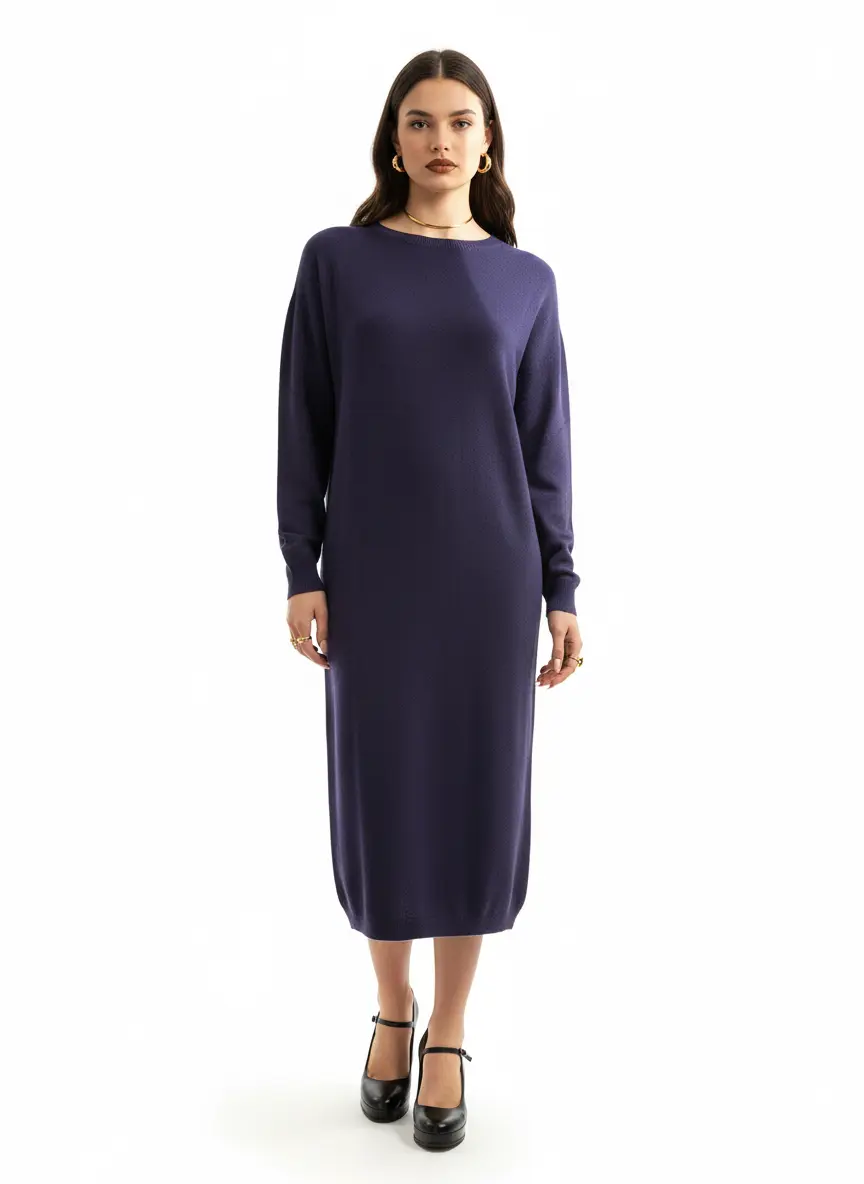 Abito in maglia tinta unita DORABELLA