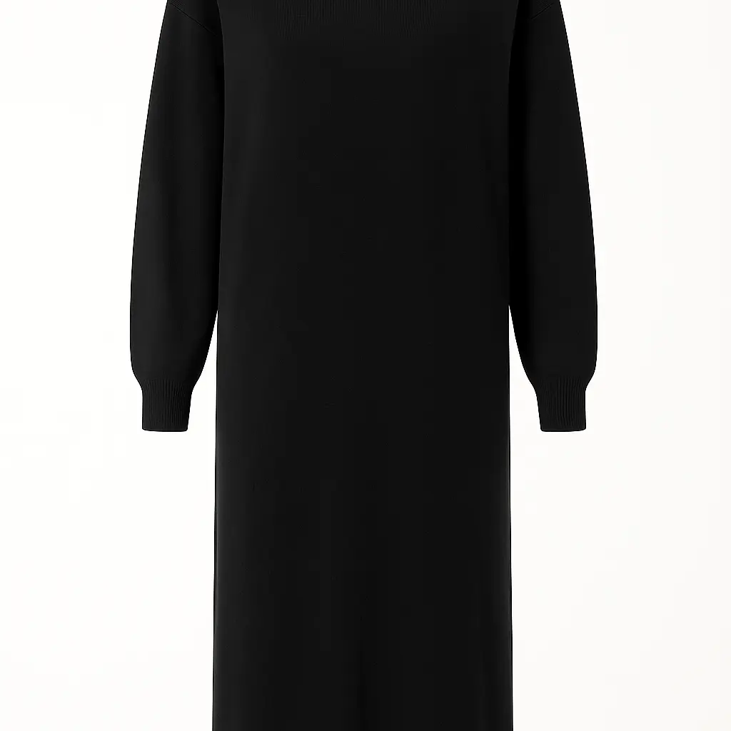 Abito in maglia tinta unita DORABELLA Unica / Nero