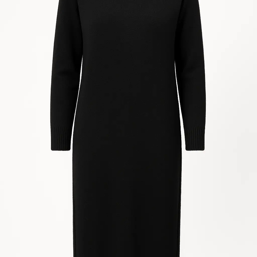 Abito in maglia tinta unita DORABELLA L/XL / Nero