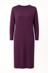 Abito in maglia tinta unita DORABELLA L/XL / Prugna