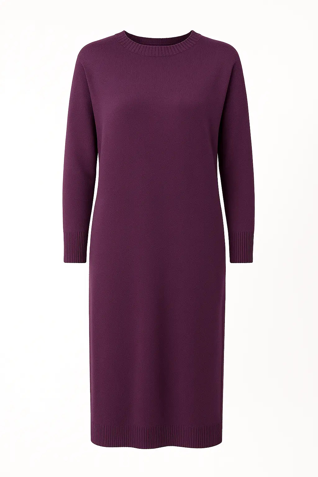 Abito in maglia tinta unita DORABELLA L/XL / Prugna