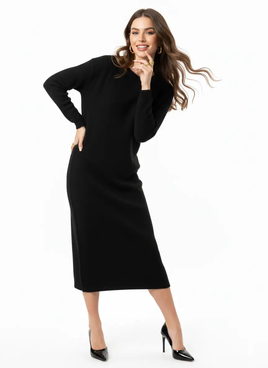 Abito in maglia tinta unita DORABELLA