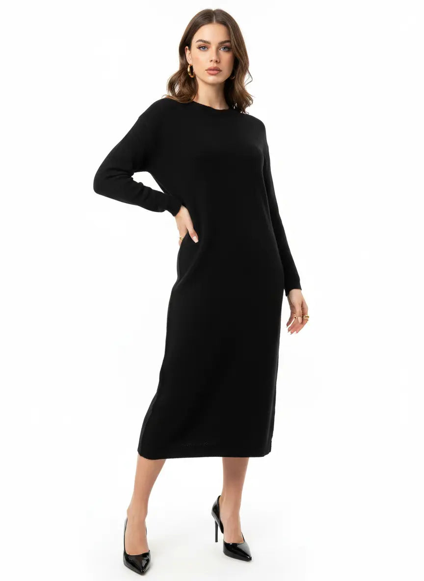 Abito in maglia tinta unita DORABELLA