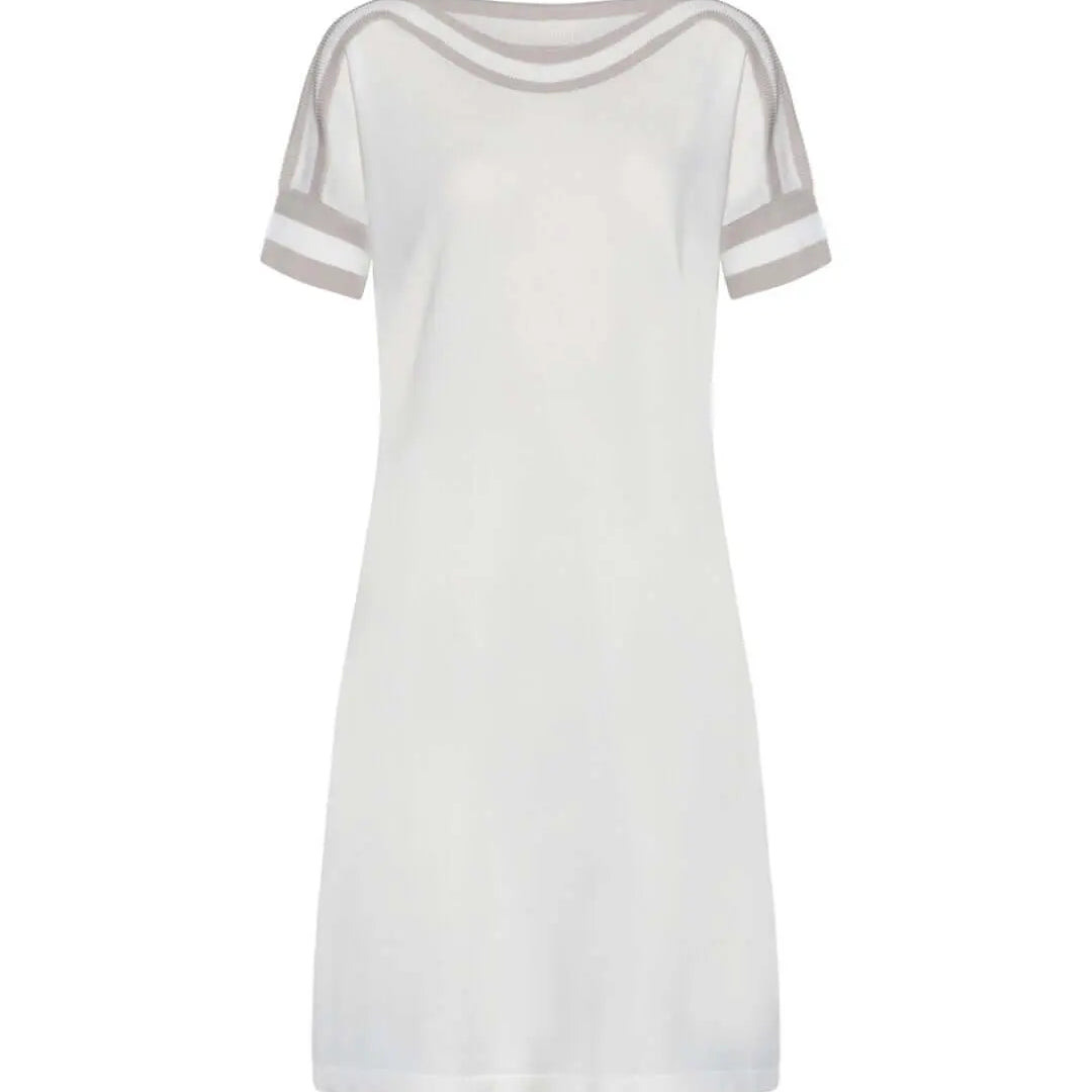 Abito in viscosa BIANCO DORABELLA XL