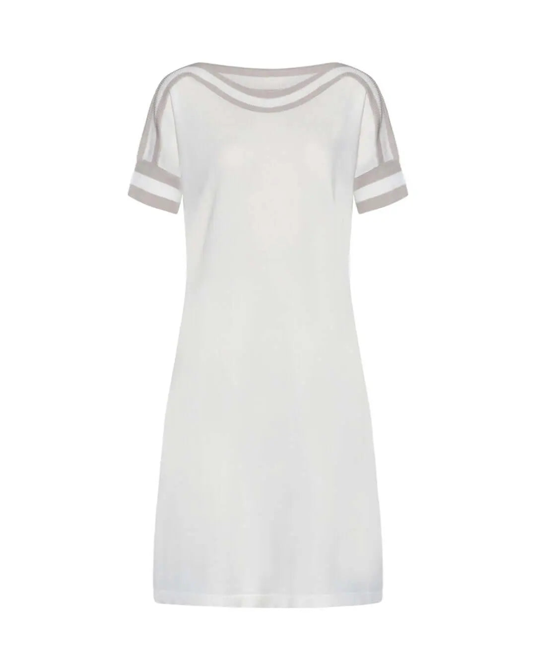 Abito in viscosa BIANCO DORABELLA XL