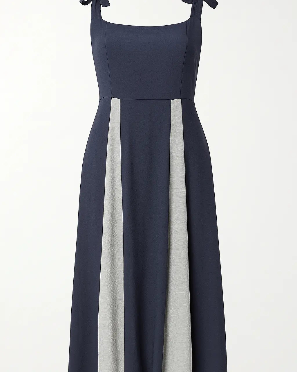 Abito lungo  corpino a fascia e gonna bicolor DORABELLA