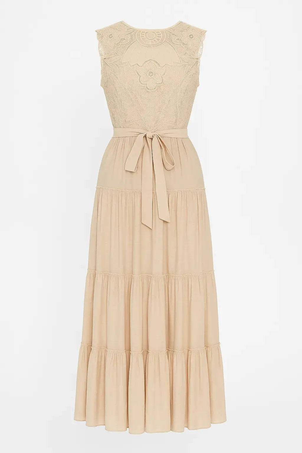 Abito midi in pizzo Unica by Dorabella