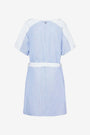 Abito righe strette BLU-BIANCO DORABELLA
