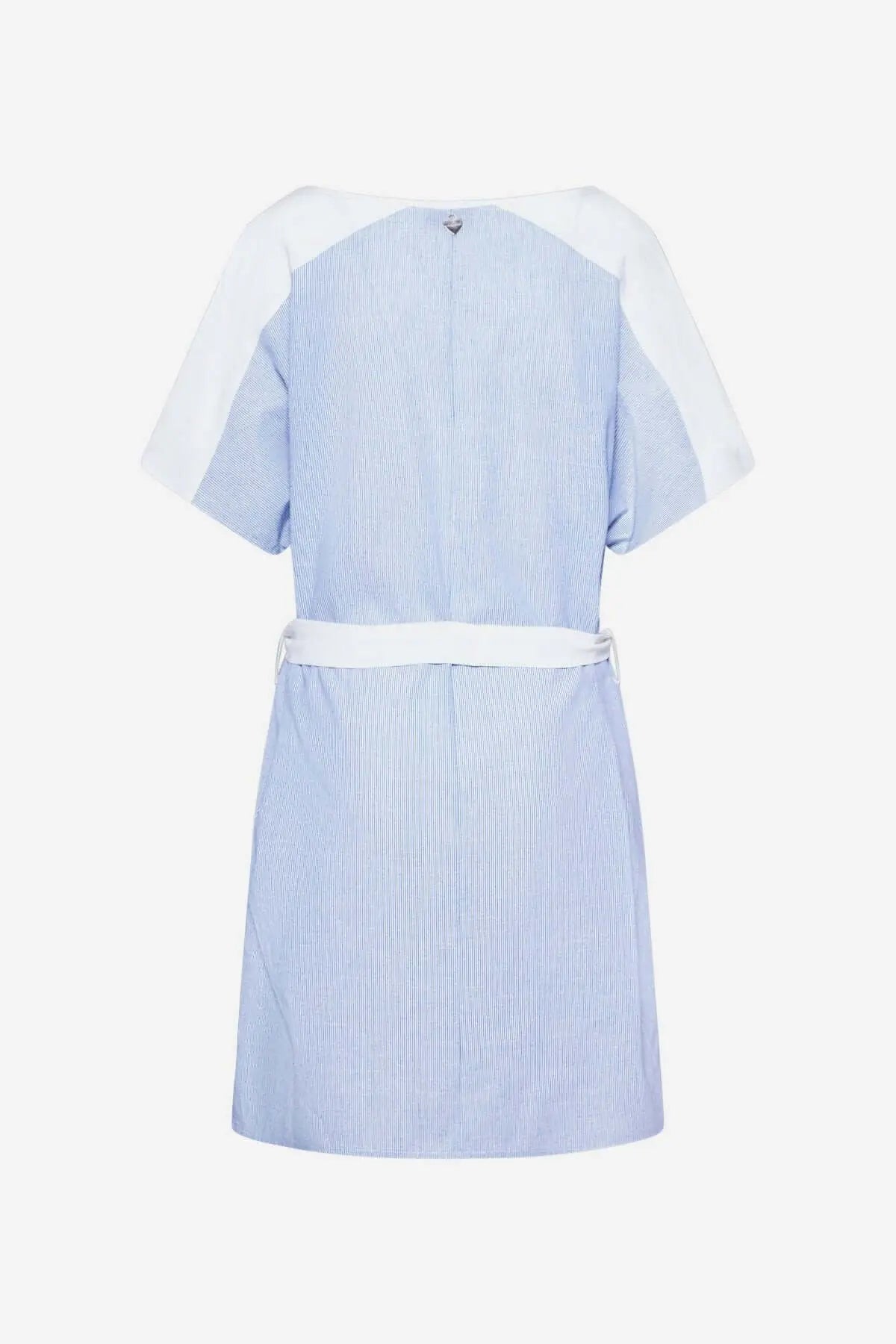 Abito righe strette BLU-BIANCO DORABELLA