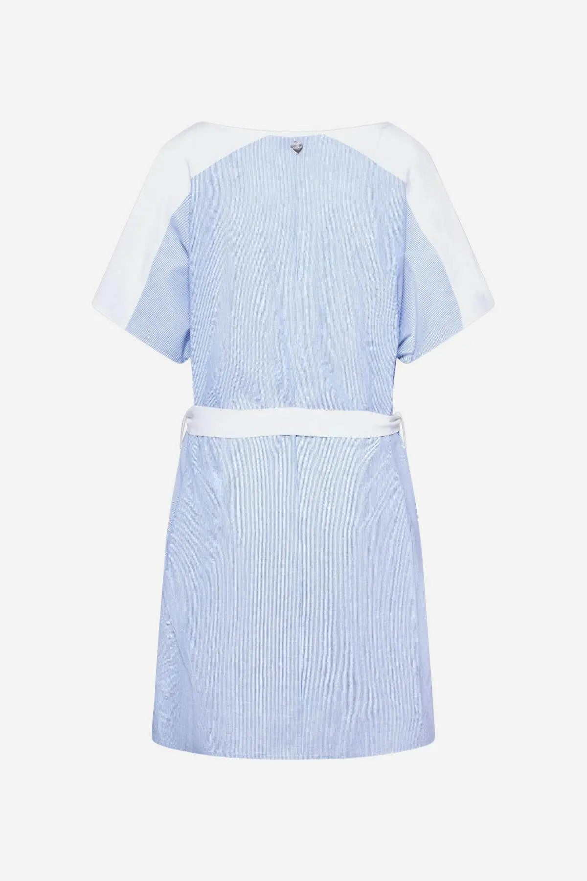 Abito righe strette BLU-BIANCO DORABELLA