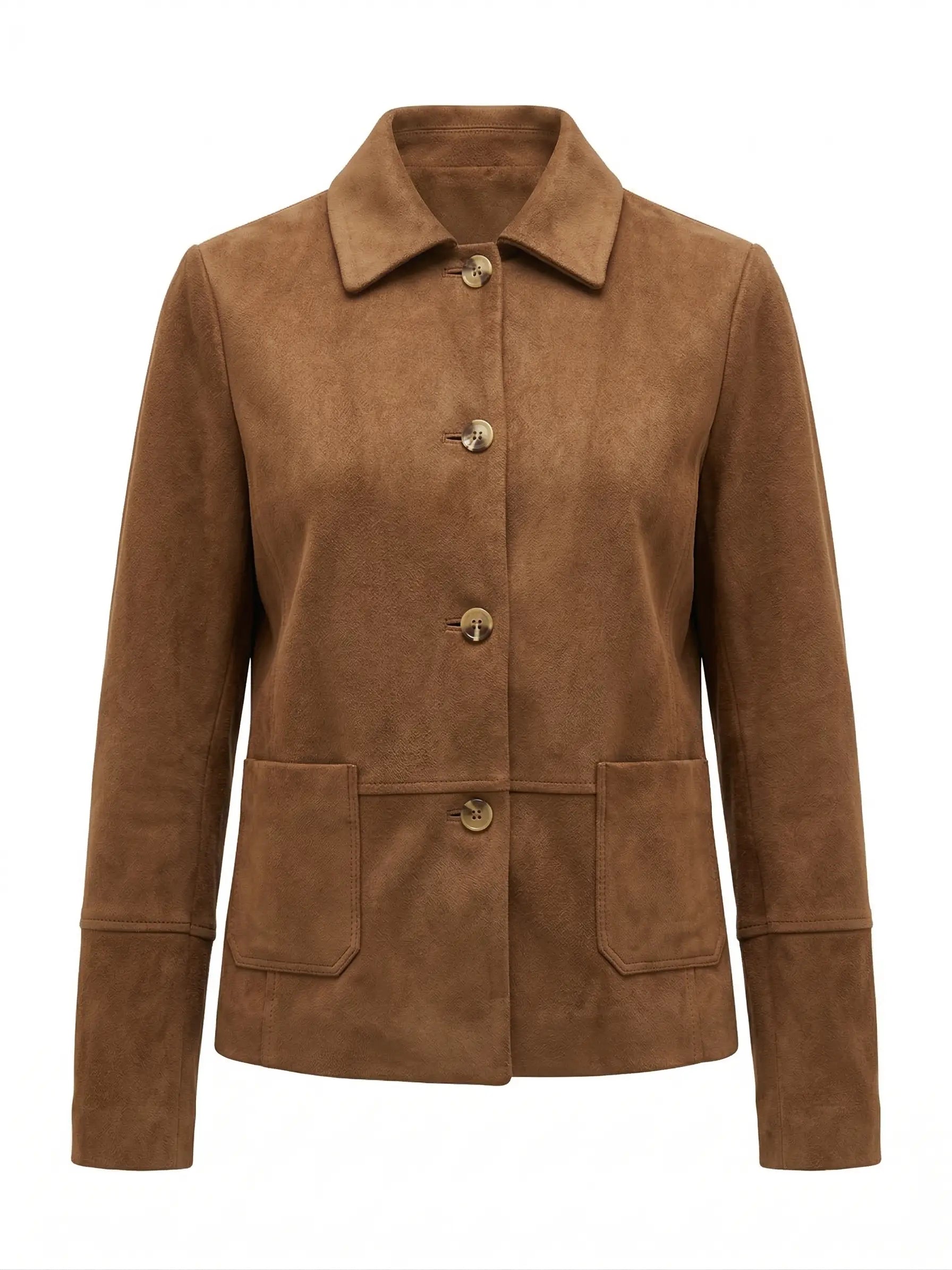 Bart jacket in suede DORABELLA