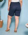 Bermuda in cotone con coulisse laccio DORABELLA