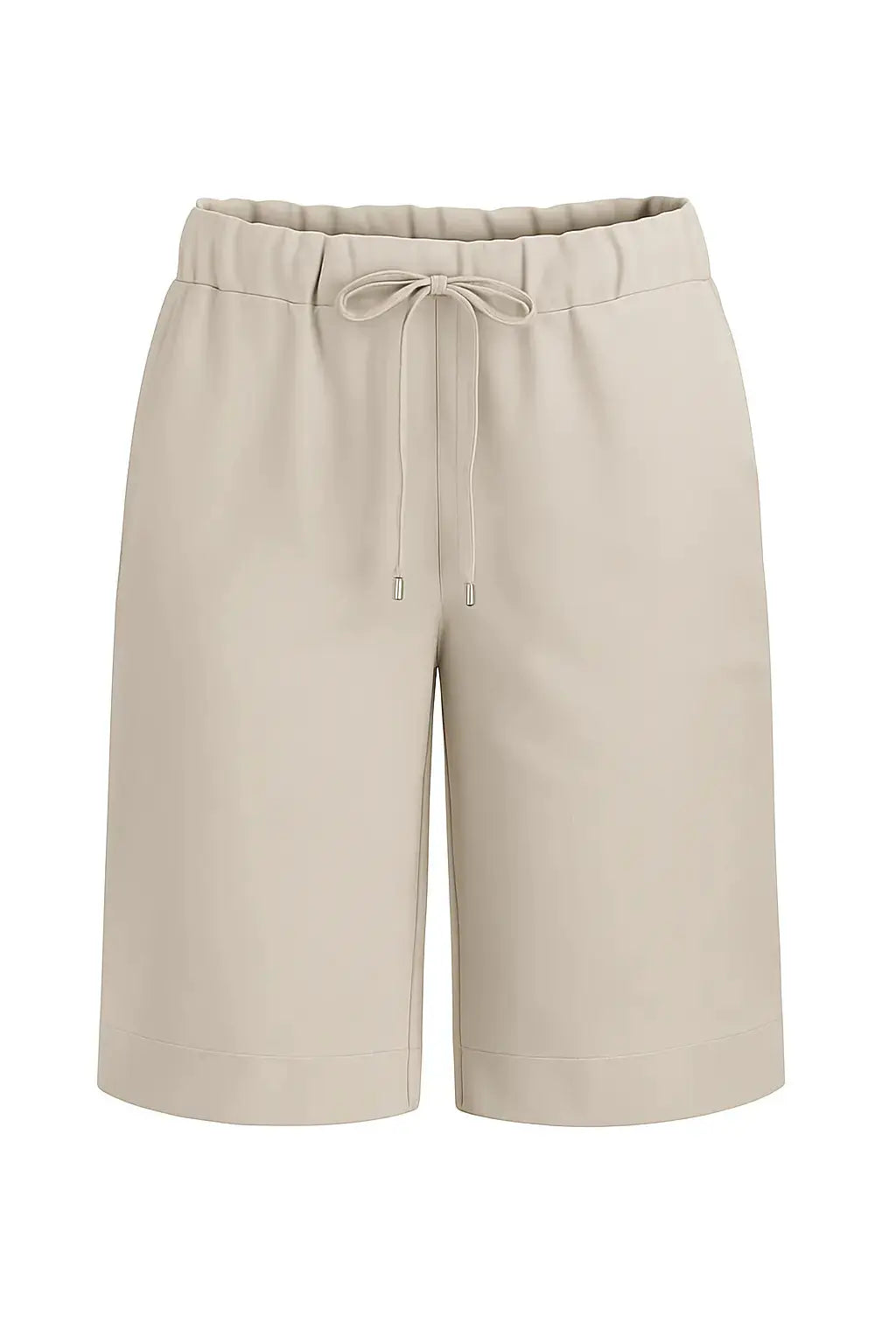 Bermuda in cotone elasticizzato tinta unita con coulisse BLU DORABELLA