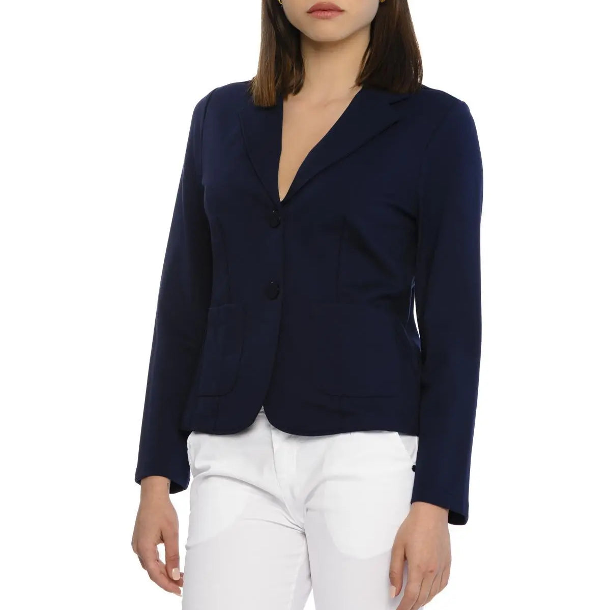 Blazer basic BLU-NAVY IRONICA XL