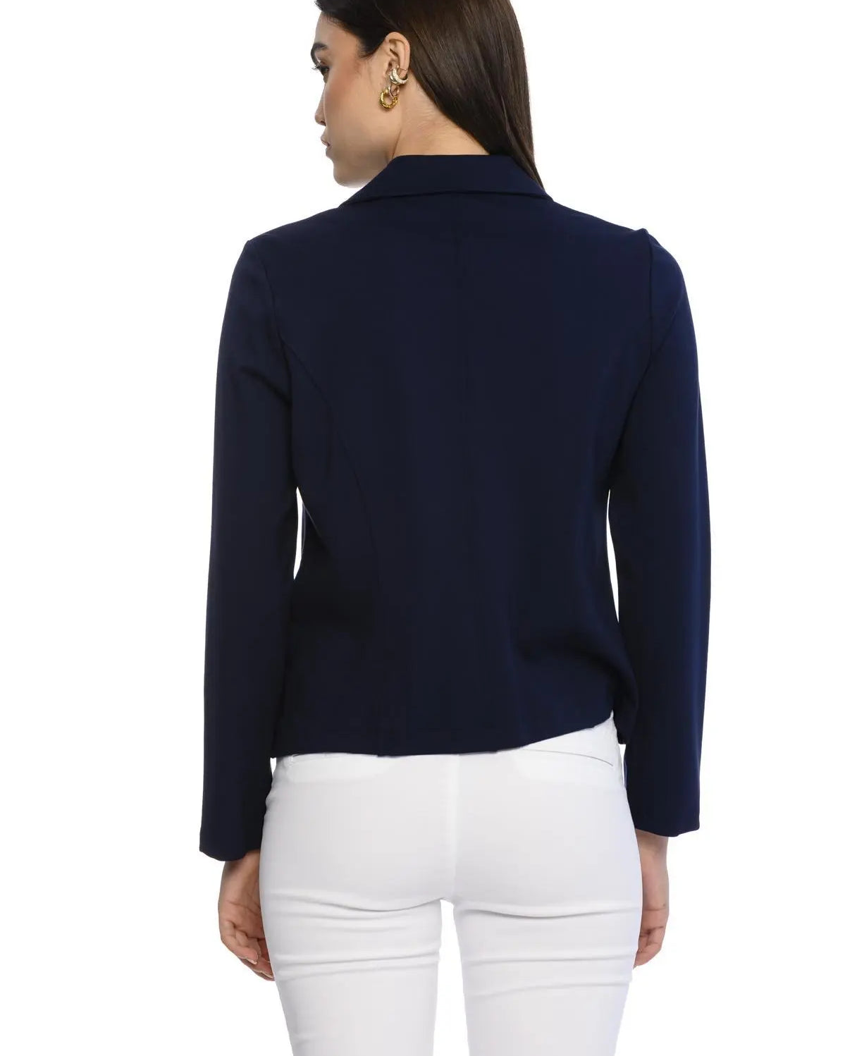 Blazer basic BLU-NAVY IRONICA