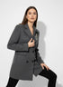 Blazer doppiopetto con spilla gioiello UNICA by Ironica